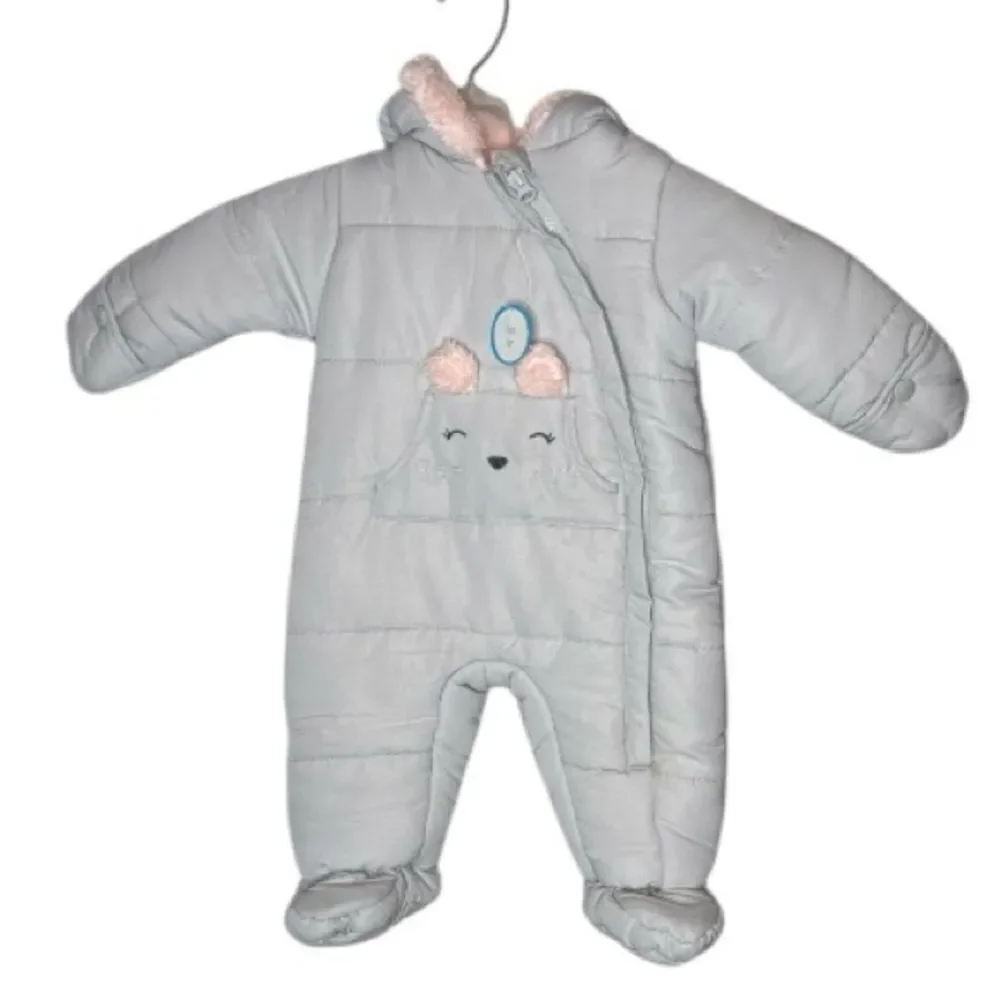 Carter’s Girls Snowsuit. 3-6 Months. NWT.